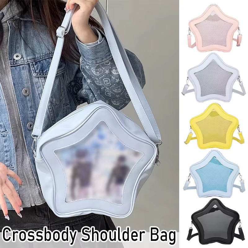 Star Shaped Crossbody Shoulder Bag