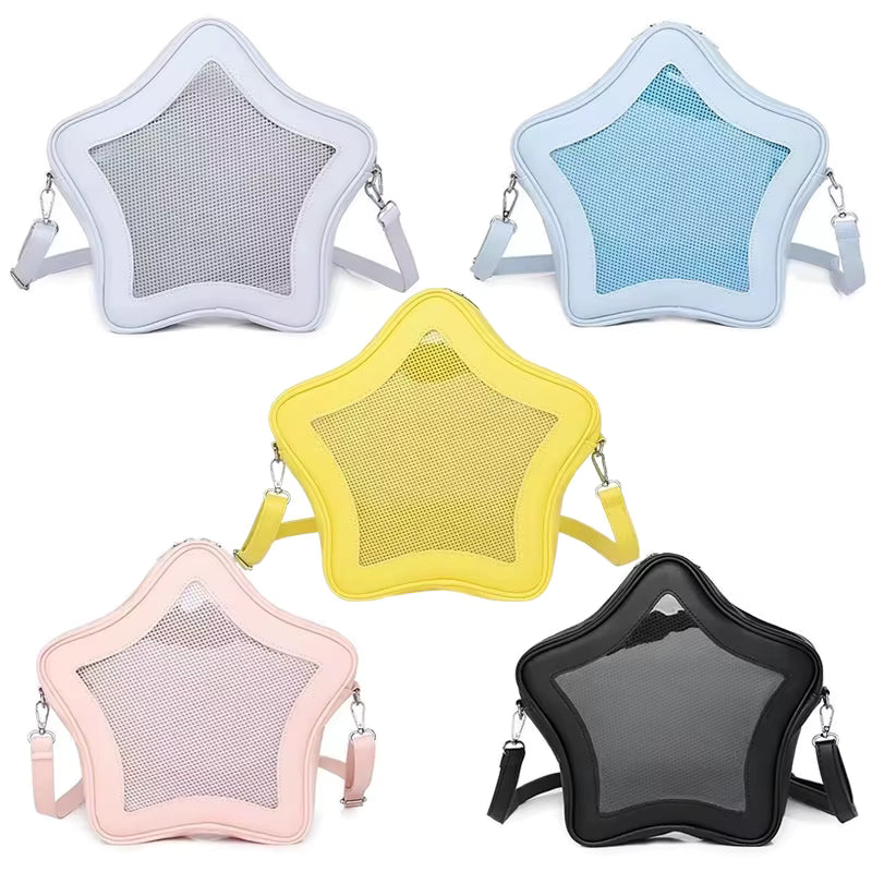 Star Shaped Crossbody Shoulder Bag
