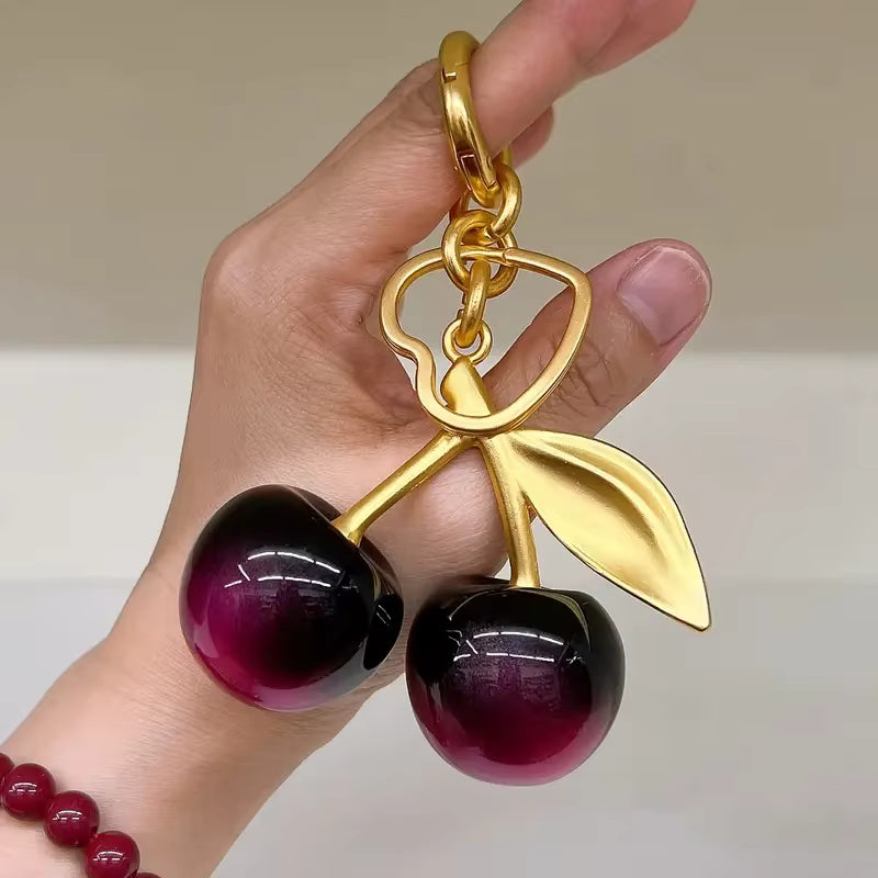 Dark Galaxy Cherry Key & Bag Charm