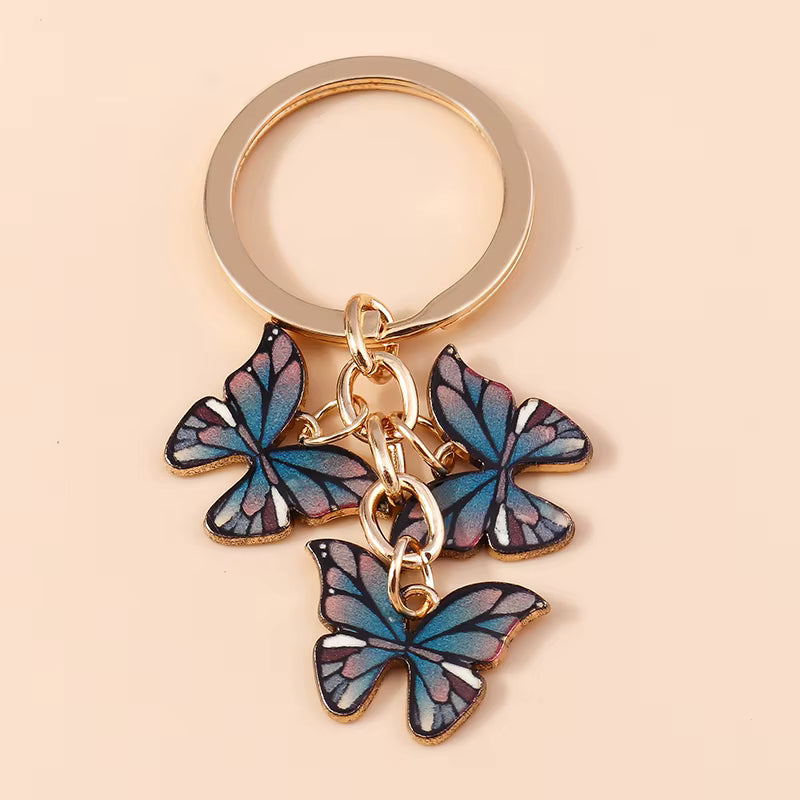 Butterfly Set Key & Bag Charm