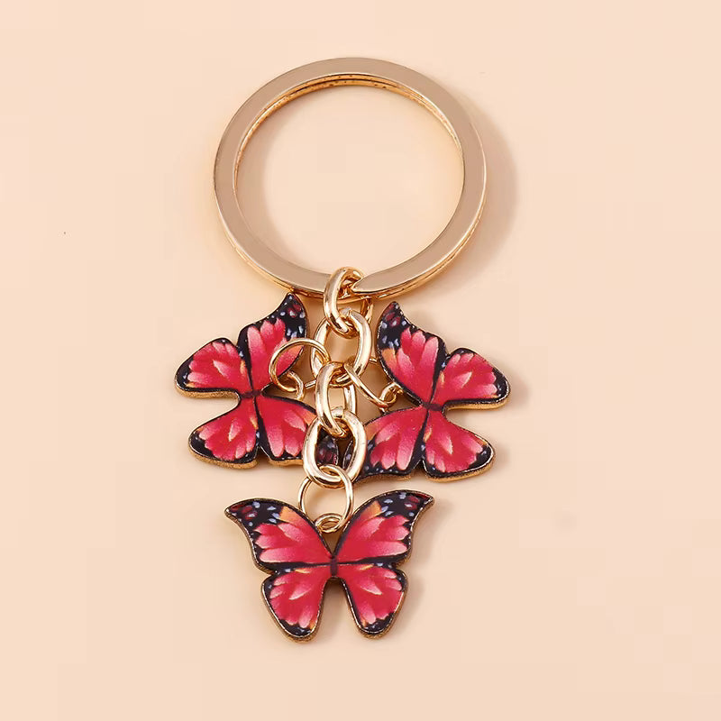 Butterfly Set Key & Bag Charm