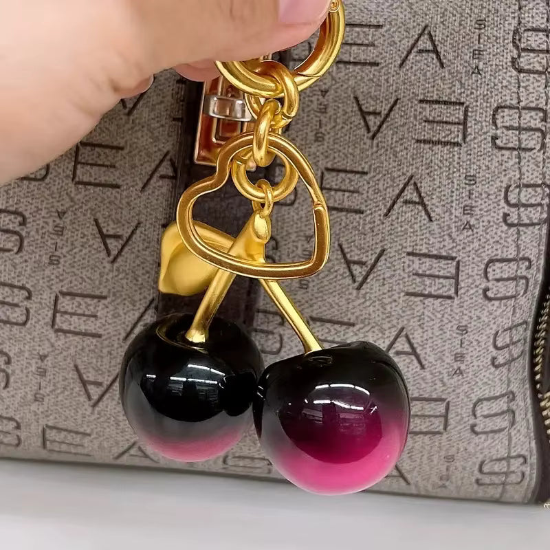 Dark Galaxy Cherry Key & Bag Charm