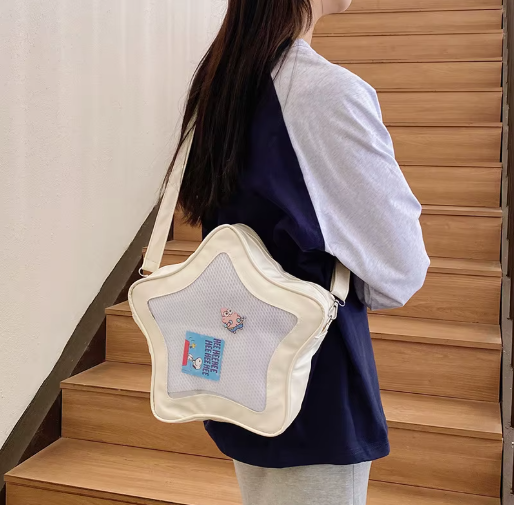 Star Shaped Crossbody Shoulder Bag